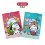 MINAMI (มินามิ) สมุดปกอ่อน ตรามินามิ แพ็ค 2 เล่ม จำนว 1 แพ็ค คละลาย คละสี