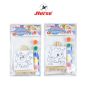 Horse ตราม้า ชุดระบายสีน้ำ H-200+ผ้าใบรูปการ์ตูน จำนวน 1 ชุด/คละลาย