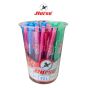 HORSE (ตราม้า) ปากกาลูกลื่น แบบกด 0.7 mm. H-904 หมึกน้ำเงิน (ตัวด้ามหลากสี) บรรจุ 48 ด้าม/กระป๋อง 