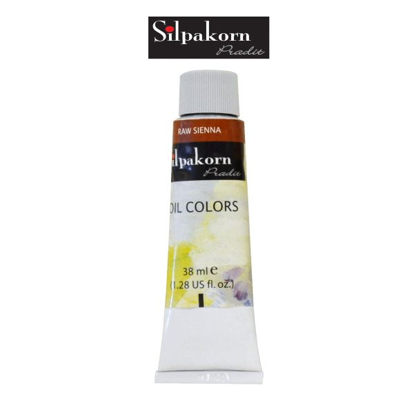 สีน้ำมัน #226-RAW SIENNA ศิลปากรประดิษฐ์ ขนาด 38 ml. จำนวน  1 หลอด