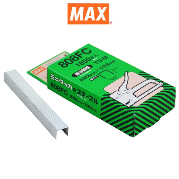 MAX  (ตราแม็กซ์) ลวดยิงบอร์ด MAX. 808 FC จำนวน 1 กล่อง