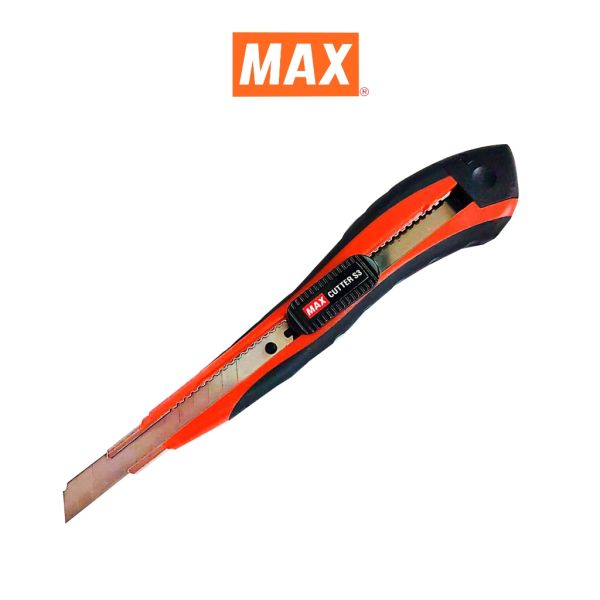 MAX (แม็กซ์) มีดคัตเตอร์ พลาสติก MAX S3  สีส้ม SIZE S จำนวน 1 อัน