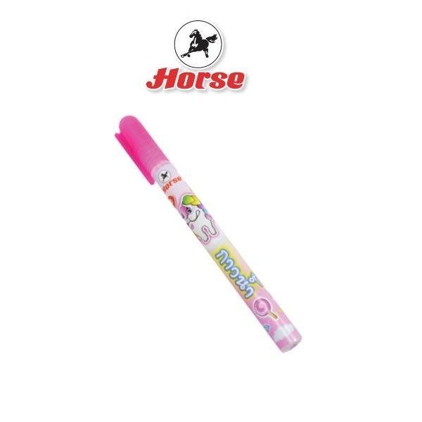 HORSE ตราม้า กาวน้ำ 10CC.ลายการ์ตูน H-10 จำนวน 1 หลอด